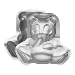 Wilton 3D teddy bear tin
